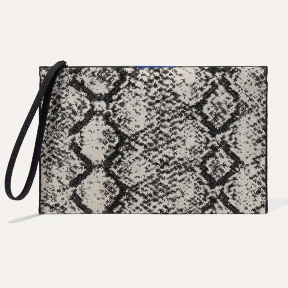 Rothy’s python wristlet used once like new